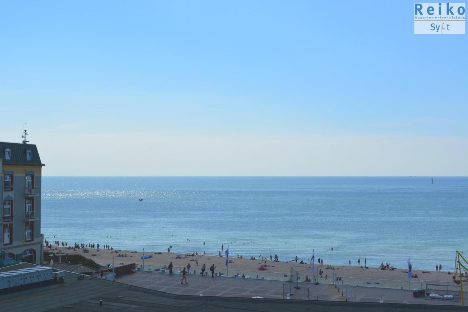2-70, Seeseite Haus Am Meer, Toller Nordseeblick, Wlan, 1 Zi Westerland Buitenkant foto