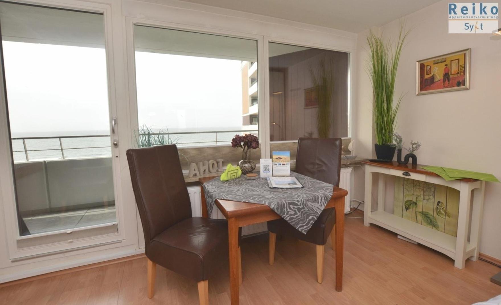 2-70, Seeseite Haus Am Meer, Toller Nordseeblick, Wlan, 1 Zi Westerland Buitenkant foto